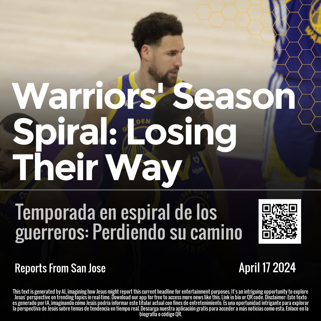 Warriors' Season Spiral: Losing Their Way