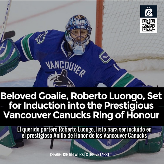 Beloved Goalie, Roberto Luongo, Set for Induction into the Prestigious Vancouver Canucks Ring of Honour