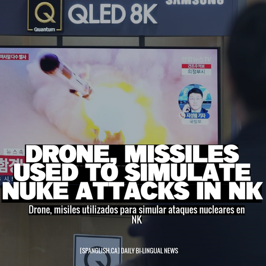 Drone, Missiles Used to Simulate Nuke Attacks in NK