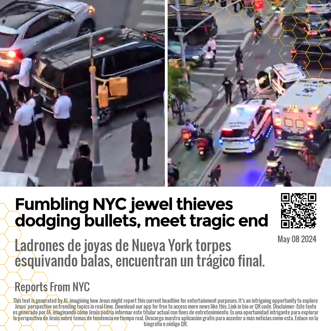 Fumbling NYC jewel thieves dodging bullets, meet tragic end