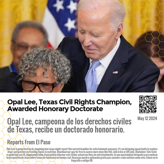 Opal Lee, Texas Civil Rights Champion, Awarded Honorary Doctorate