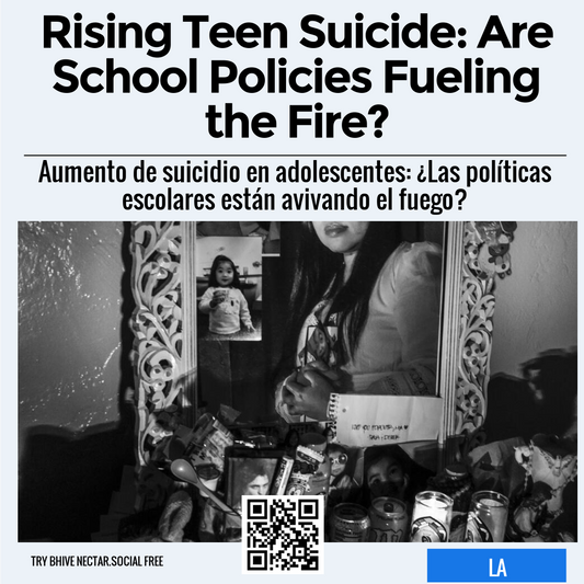 Rising Teen Suicide: Are School Policies Fueling the Fire?