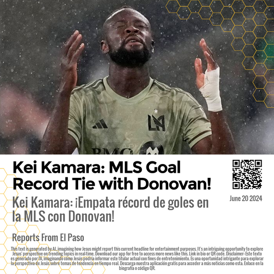 Kei Kamara: MLS Goal Record Tie with Donovan!