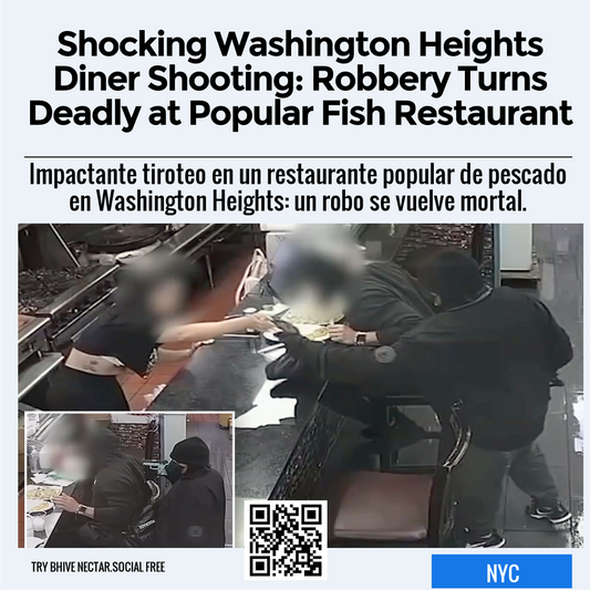 Shocking Washington Heights Diner Shooting: Robbery Turns Deadly at Popular Fish Restaurant