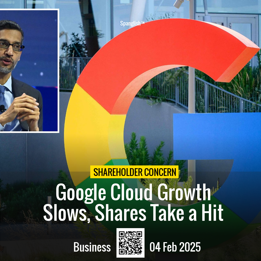 Google Cloud Growth Slows, Shares Take a Hit