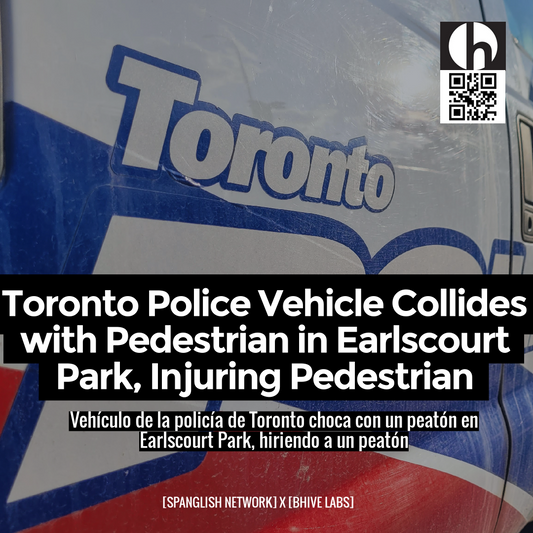 Toronto Police Vehicle Collides with Pedestrian in Earlscourt Park, Injuring Pedestrian