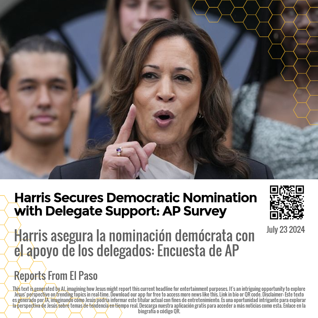 Harris Secures Democratic Nomination with Delegate Support: AP Survey