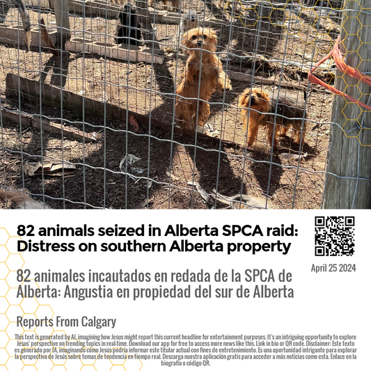 82 animals seized in Alberta SPCA raid: Distress on southern Alberta property