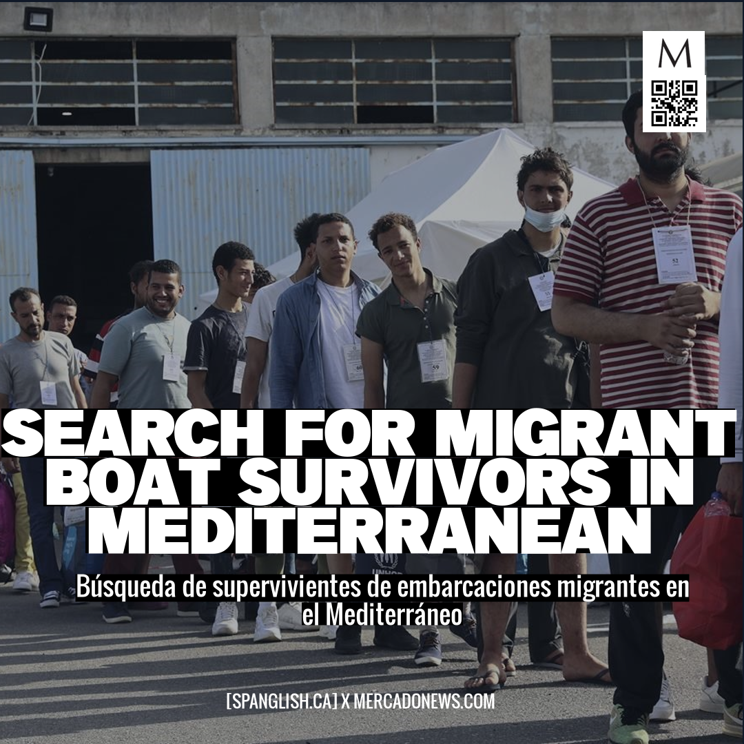 Search for Migrant Boat Survivors in Mediterranean