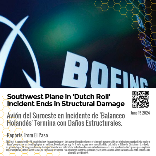 Southwest Plane in 'Dutch Roll' Incident Ends in Structural Damage