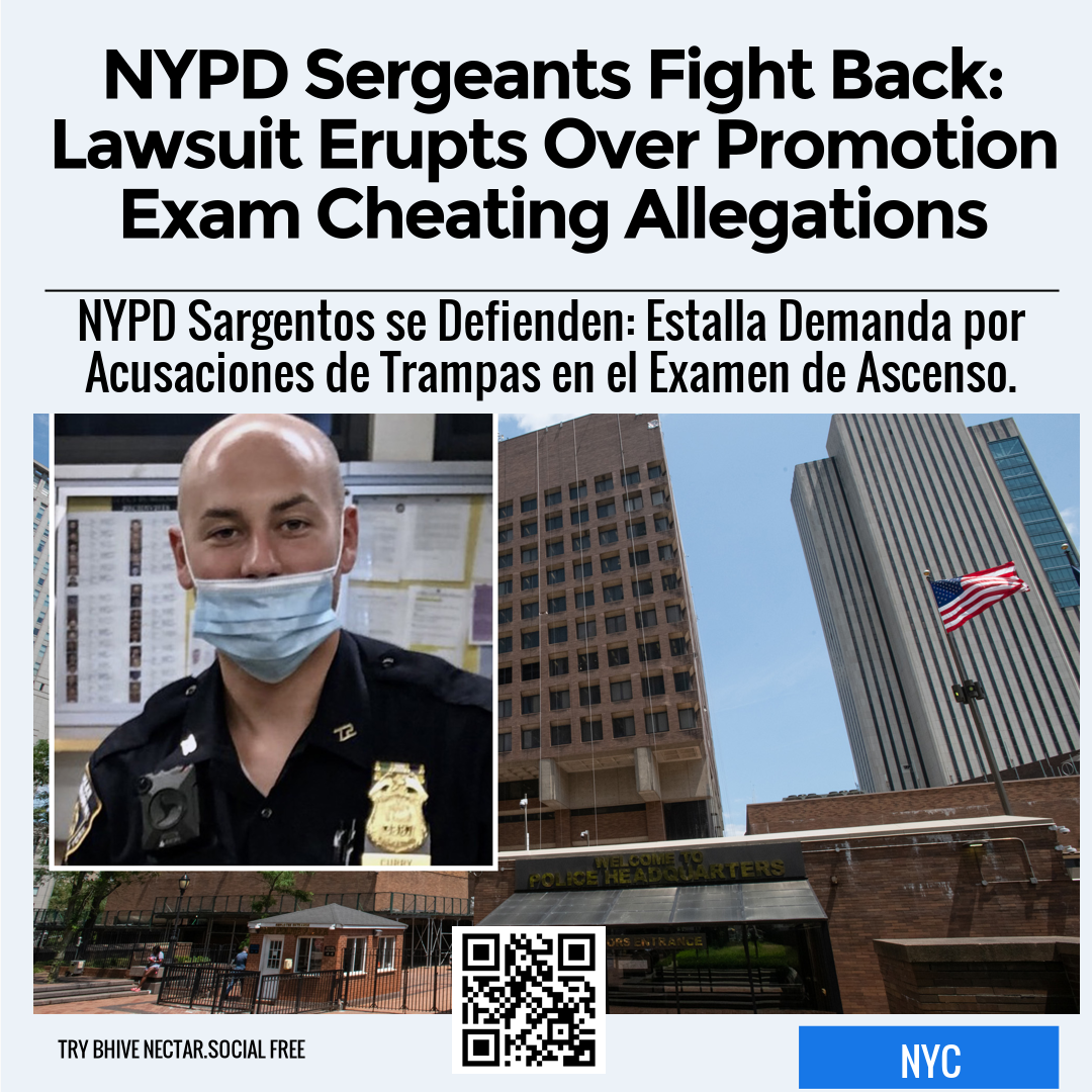 NYPD Sergeants Fight Back: Lawsuit Erupts Over Promotion Exam Cheating Allegations