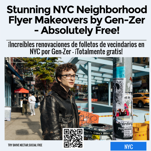 Stunning NYC Neighborhood Flyer Makeovers by Gen-Zer - Absolutely Free!