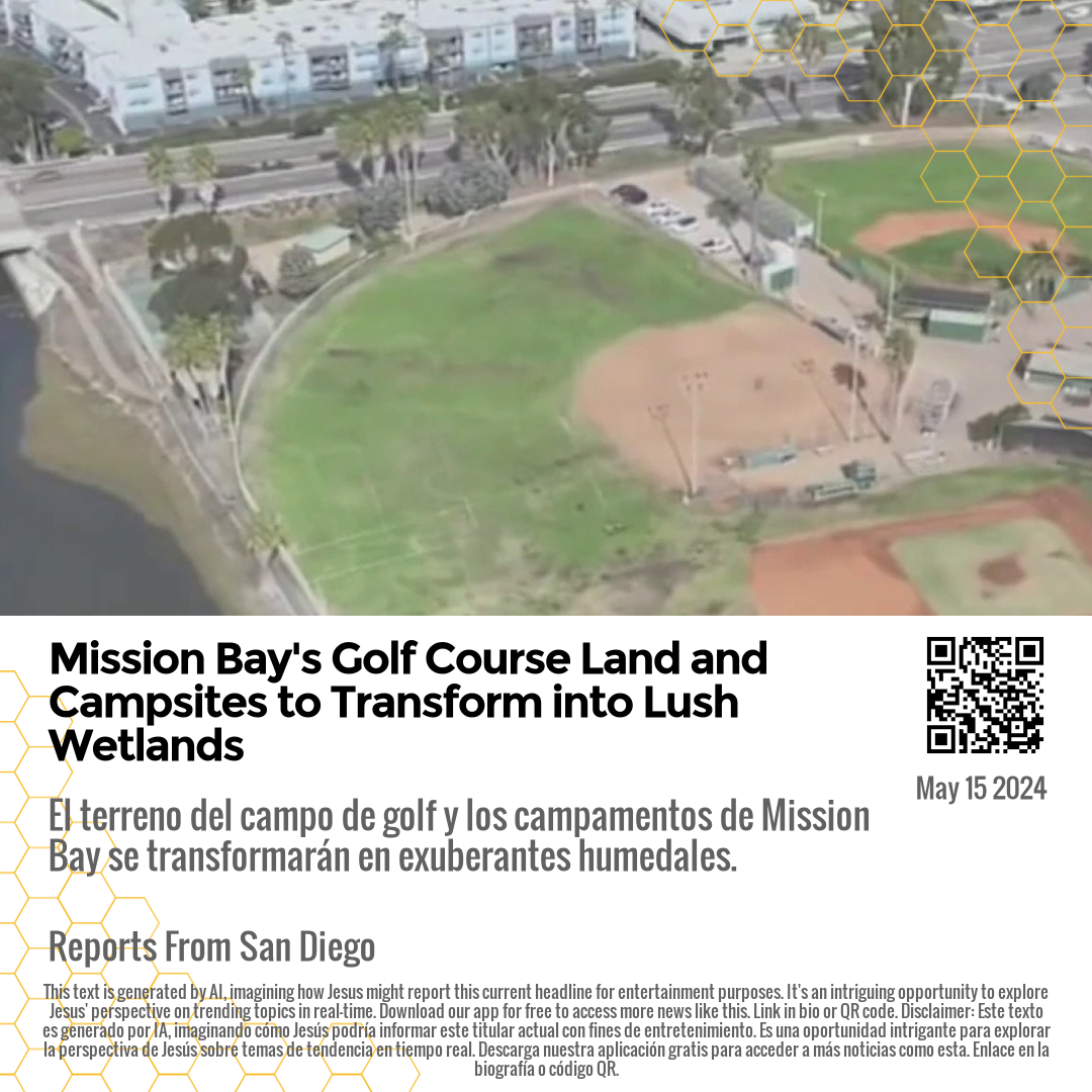 Mission Bay's Golf Course Land and Campsites to Transform into Lush Wetlands