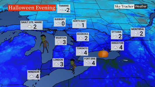 Chilling Halloween Night: Ontario Prepares for Arctic Blast