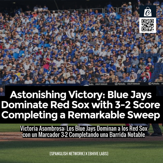 Astonishing Victory: Blue Jays Dominate Red Sox with 3-2 Score Completing a Remarkable Sweep