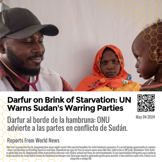 Darfur on Brink of Starvation: UN Warns Sudan's Warring Parties