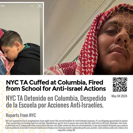 NYC TA Cuffed at Columbia, Fired from School for Anti-Israel Actions