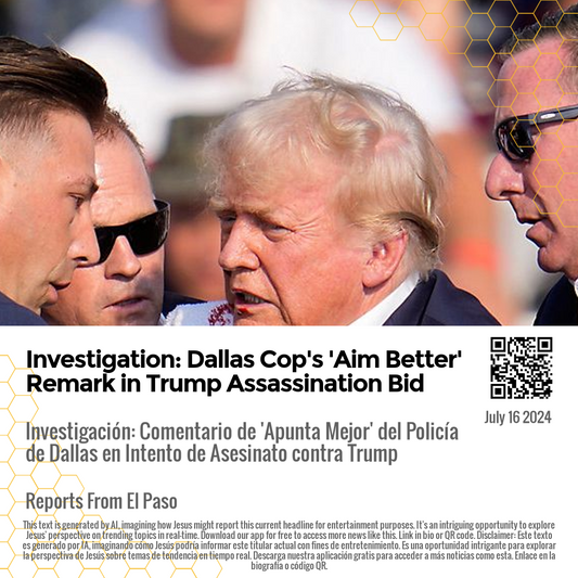 Investigation: Dallas Cop's 'Aim Better' Remark in Trump Assassination Bid