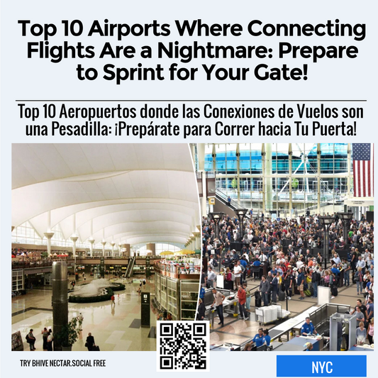 Top 10 Airports Where Connecting Flights Are a Nightmare: Prepare to Sprint for Your Gate!