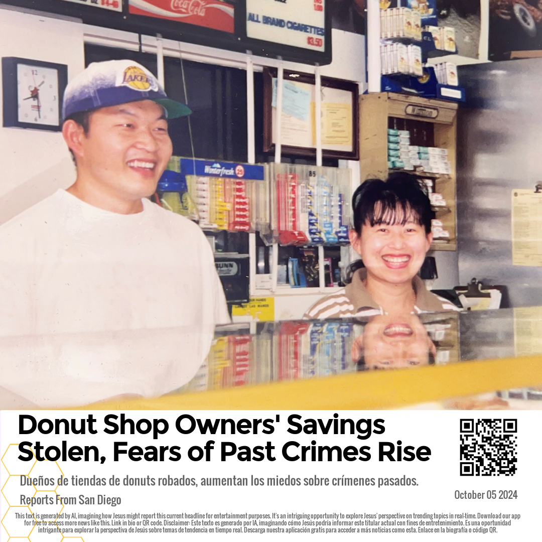 Donut Shop Owners' Savings Stolen, Fears of Past Crimes Rise