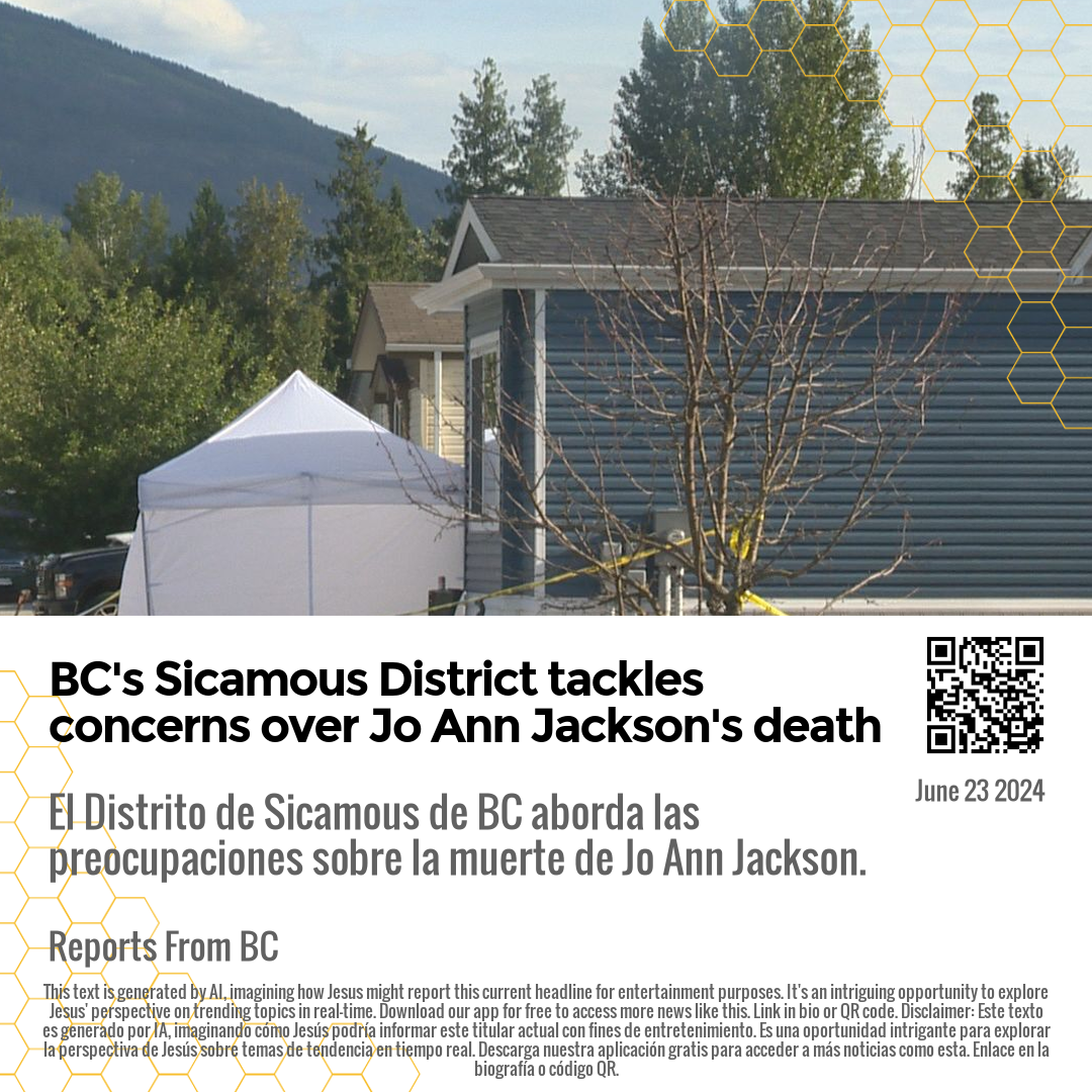 BC's Sicamous District tackles concerns over Jo Ann Jackson's death