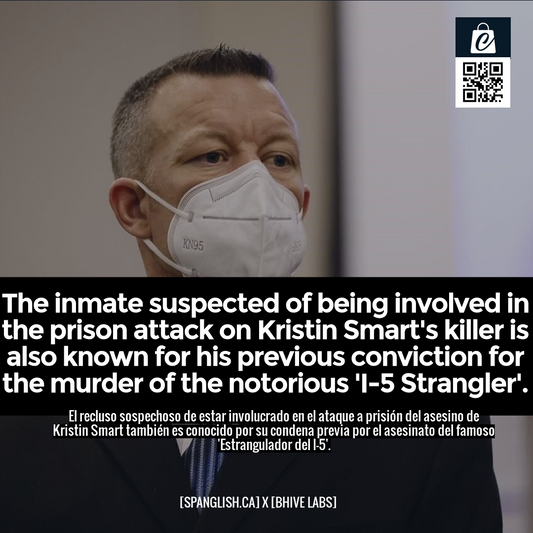 The inmate suspected of being involved in the prison attack on Kristin Smart's killer is also known for his previous conviction for the murder of the notorious 'I-5 Strangler'.