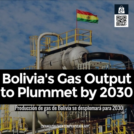 Bolivia's Gas Output to Plummet by 2030