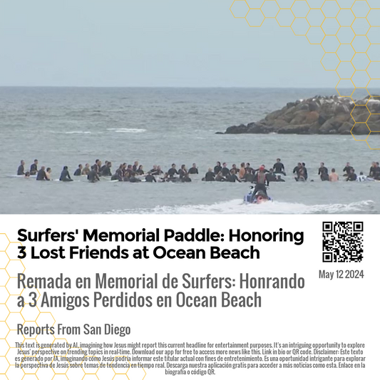 Surfers' Memorial Paddle: Honoring 3 Lost Friends at Ocean Beach