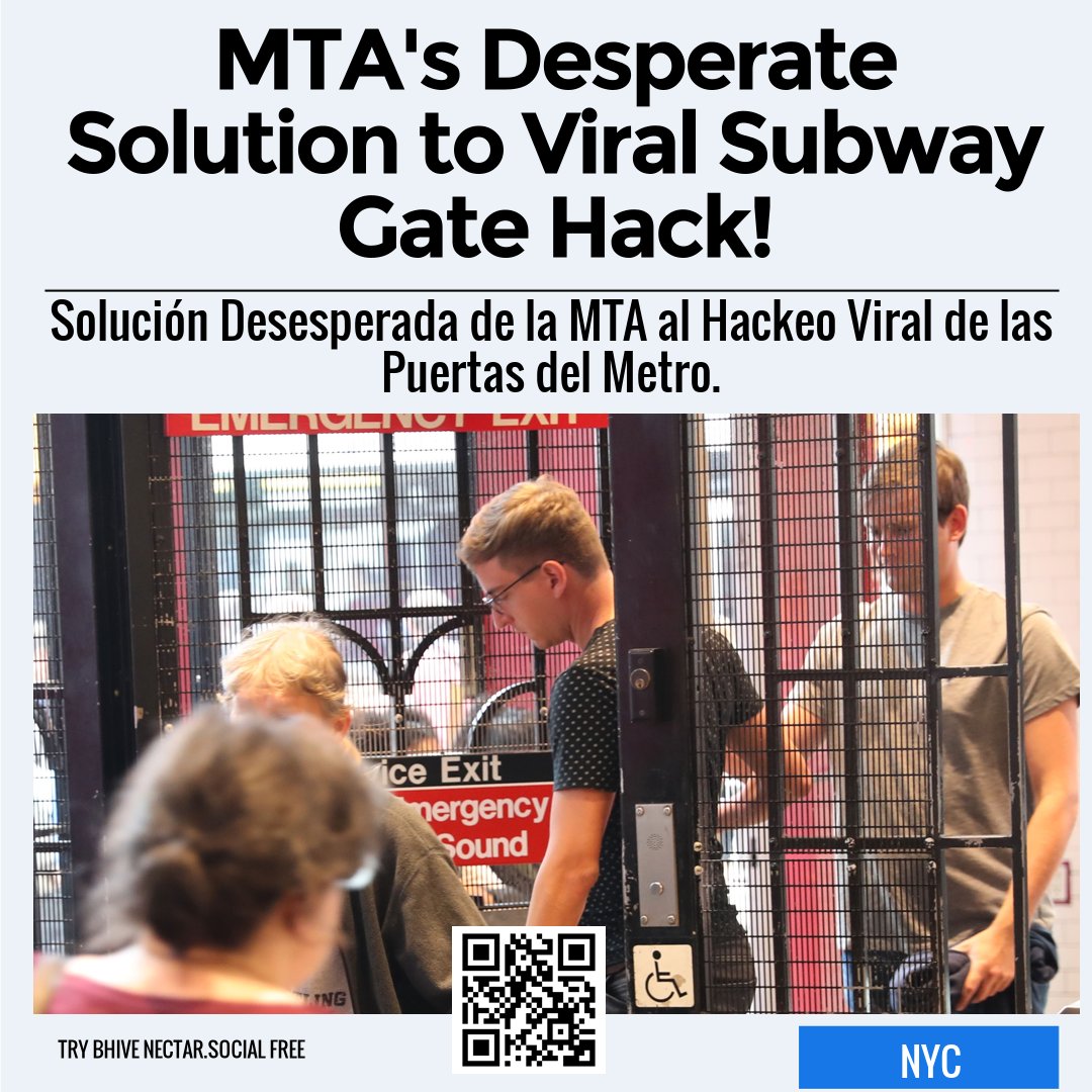 MTA's Desperate Solution to Viral Subway Gate Hack!