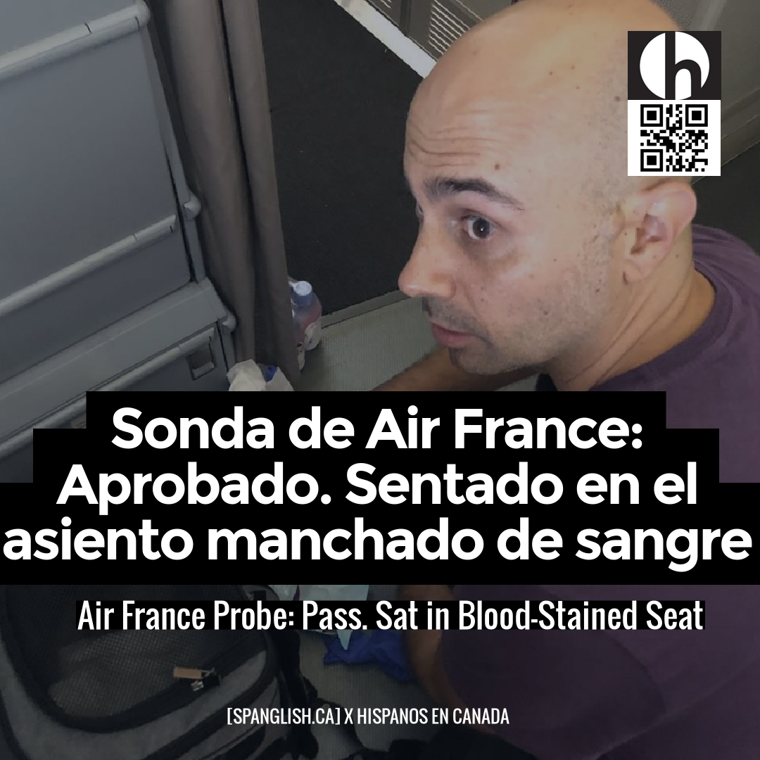 Air France Probe: Pass. Sat in Blood-Stained Seat
