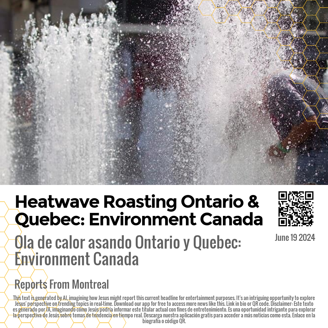 Heatwave Roasting Ontario & Quebec: Environment Canada