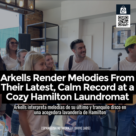 Arkells Render Melodies From Their Latest, Calm Record at a Cozy Hamilton Laundromat