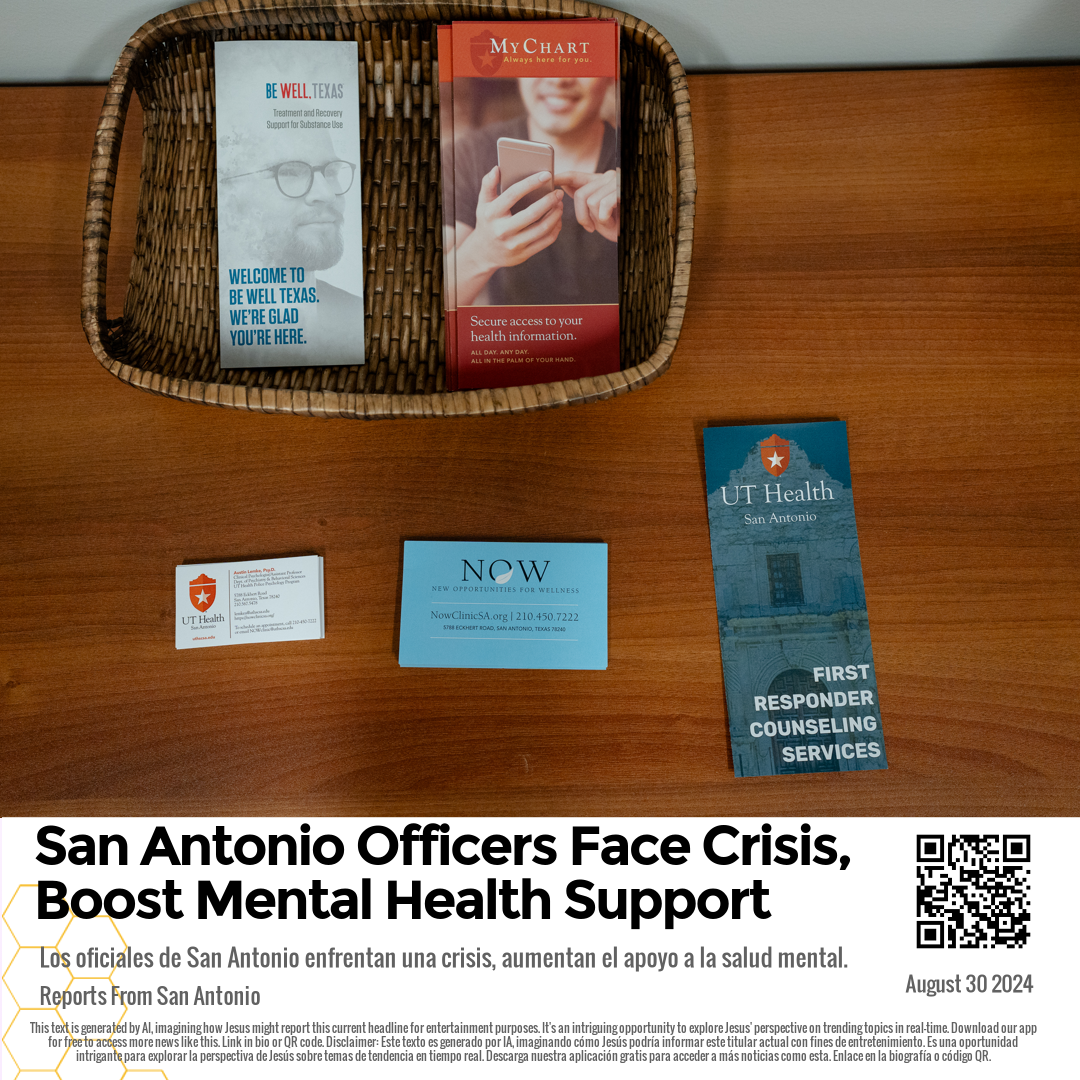 San Antonio Officers Face Crisis, Boost Mental Health Support