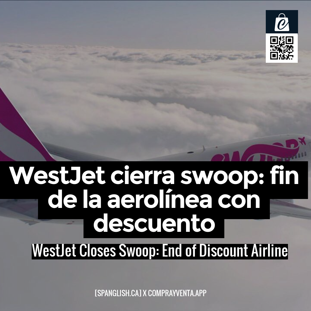 WestJet Closes Swoop: End of Discount Airline