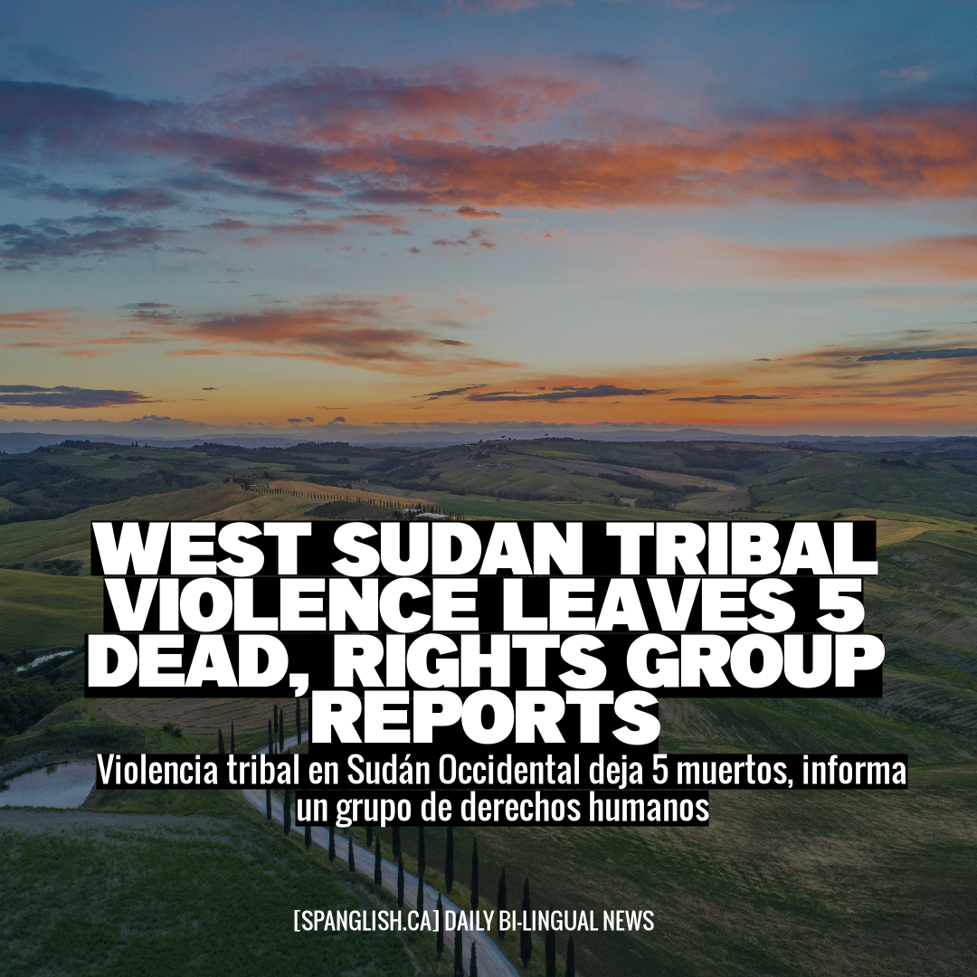 West Sudan Tribal Violence Leaves 5 Dead, Rights Group Reports