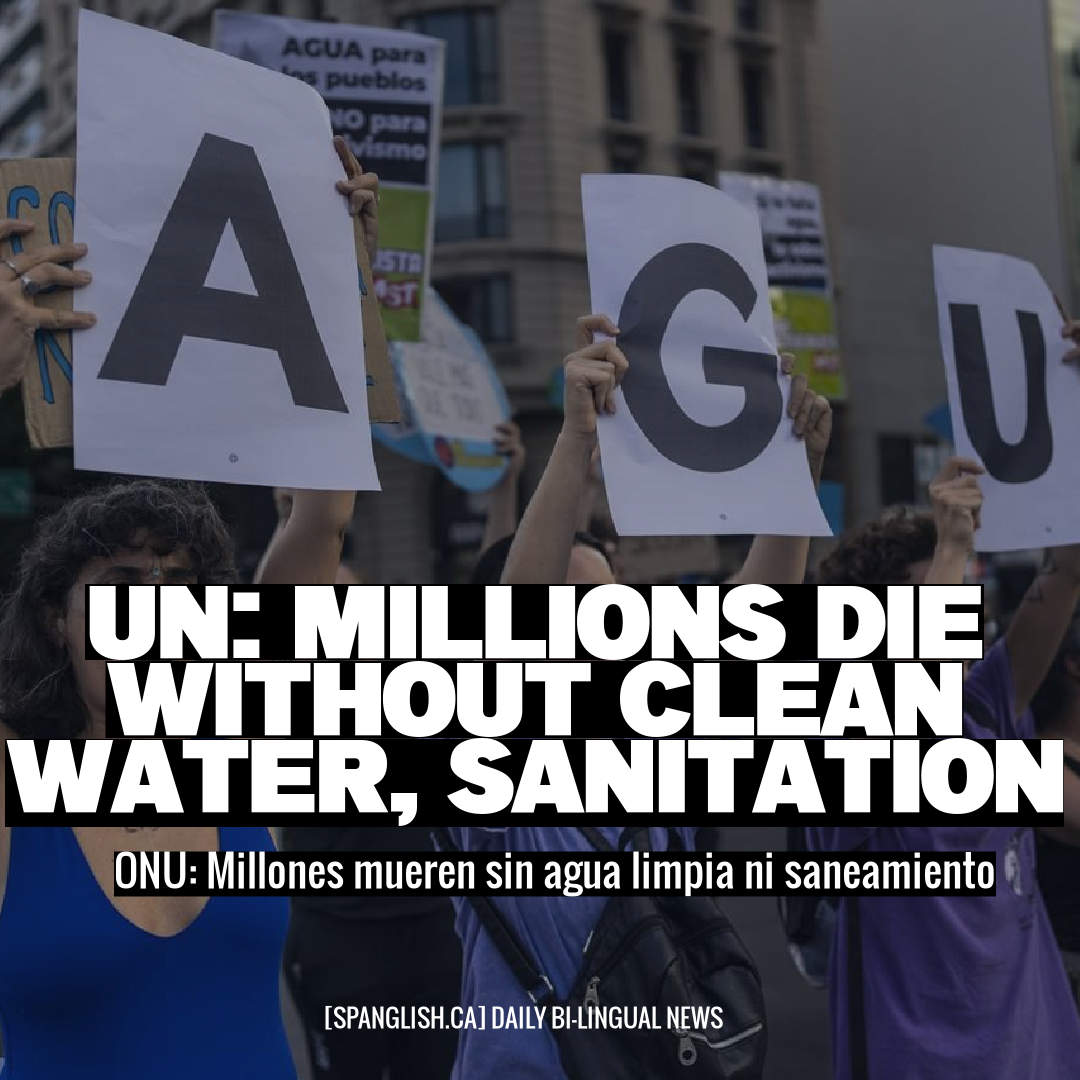 UN: Millions Die Without Clean Water, Sanitation