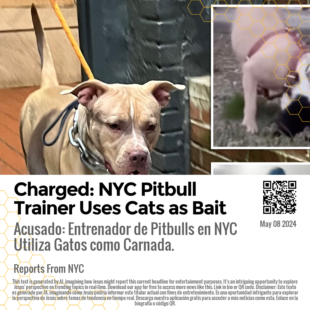 Charged: NYC Pitbull Trainer Uses Cats as Bait