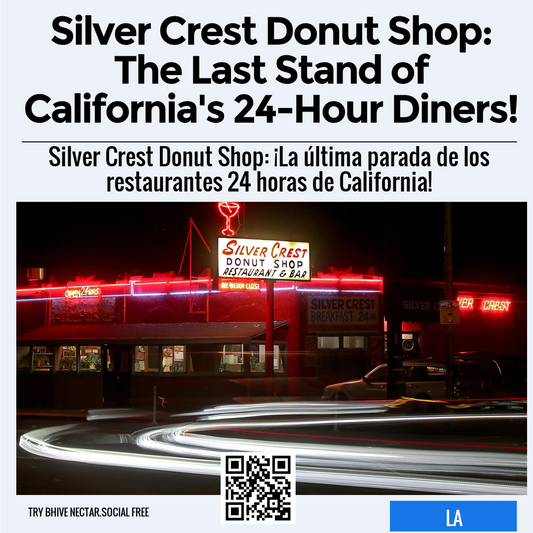 Silver Crest Donut Shop: The Last Stand of California's 24-Hour Diners!