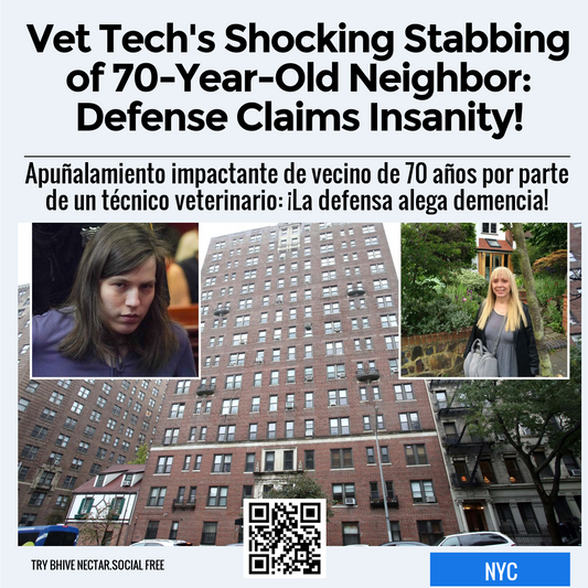 Vet Tech's Shocking Stabbing of 70-Year-Old Neighbor: Defense Claims Insanity!