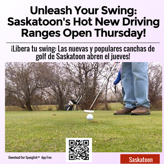 Unleash Your Swing: Saskatoon's Hot New Driving Ranges Open Thursday!