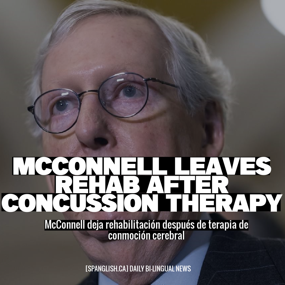 McConnell Leaves Rehab After Concussion Therapy