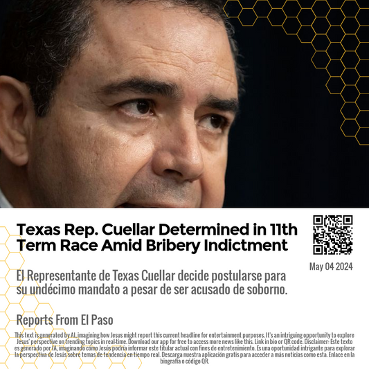 Texas Rep. Cuellar Determined in 11th Term Race Amid Bribery Indictment