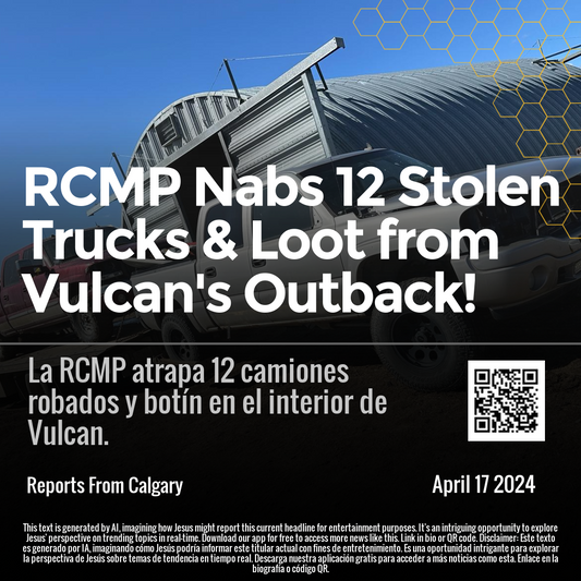 RCMP Nabs 12 Stolen Trucks & Loot from Vulcan's Outback!