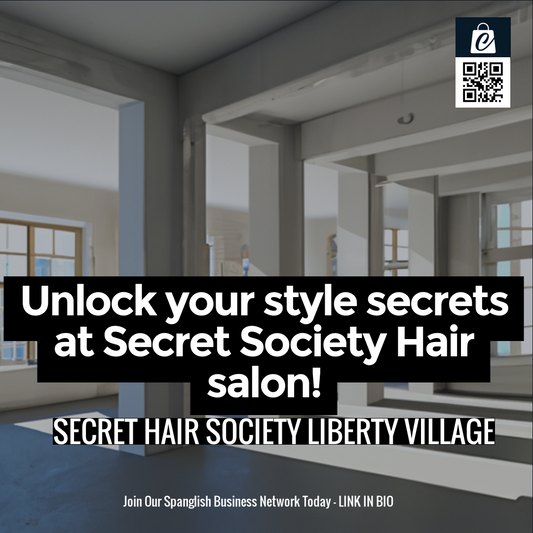 Unlock your style secrets at Secret Society Hair salon!