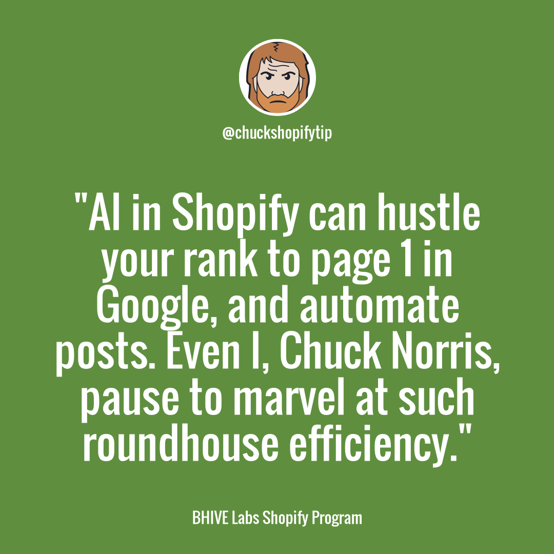 Supercharge Your Shopify Store with AI: Propel Your Ranking to Google's First Page & Revolutionize Social Media Posts - B-Hive Labs