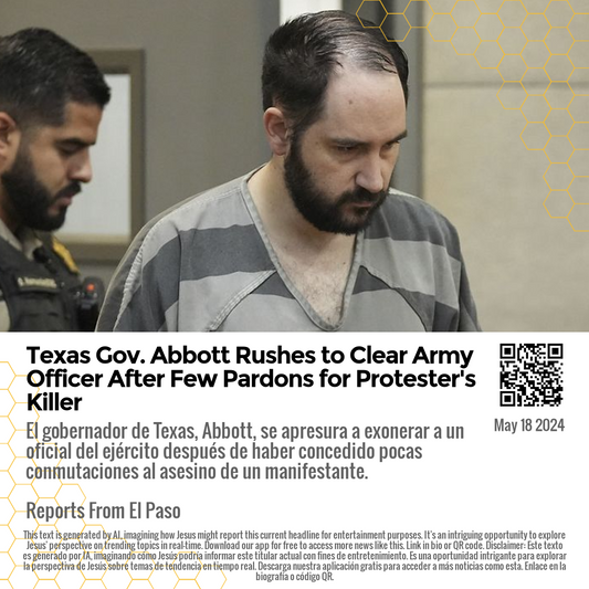 Texas Gov. Abbott Rushes to Clear Army Officer After Few Pardons for Protester's Killer