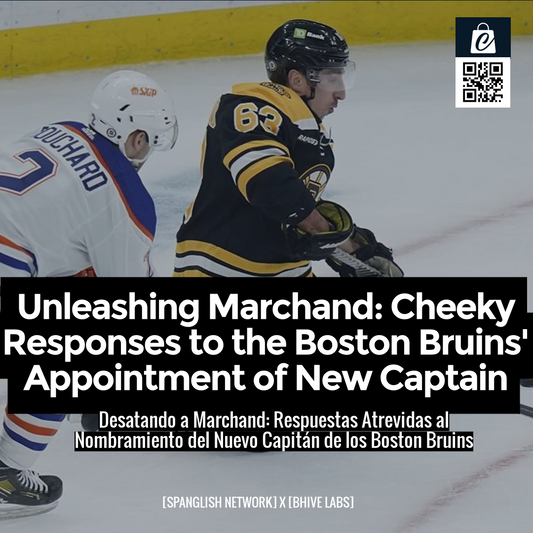 Unleashing Marchand: Cheeky Responses to the Boston Bruins' Appointment of New Captain