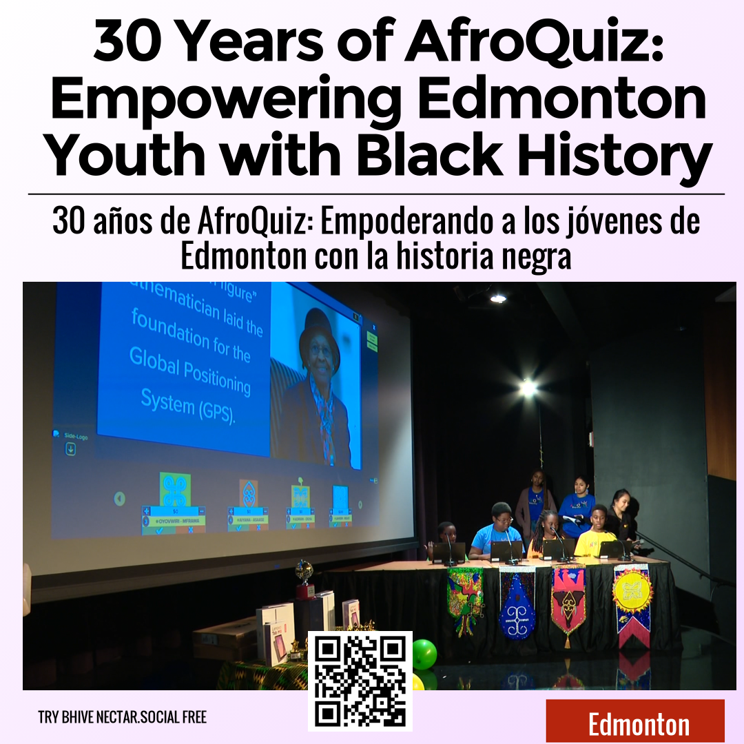 30 Years of AfroQuiz: Empowering Edmonton Youth with Black History