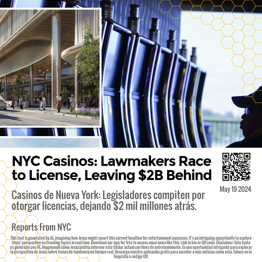 NYC Casinos: Lawmakers Race to License, Leaving $2B Behind