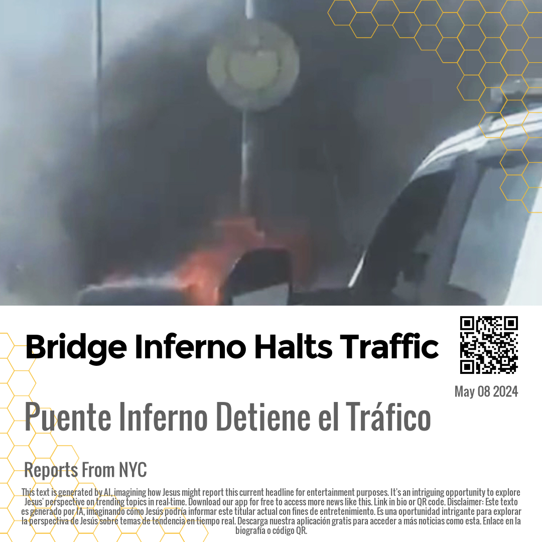 Bridge Inferno Halts Traffic